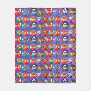 Bedtijd baby's knuffelfleece deken
