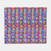 Bedtijd baby's knuffelfleece deken (Voorkant (Horizontaal))