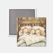 bedtijd-muismagneet magneet (Voorkant / Achterkant)