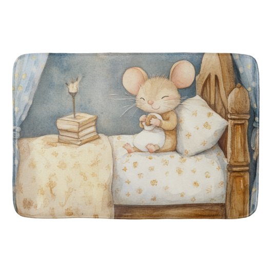 Bedtijd Muizen Bad Mat (Voorkant)