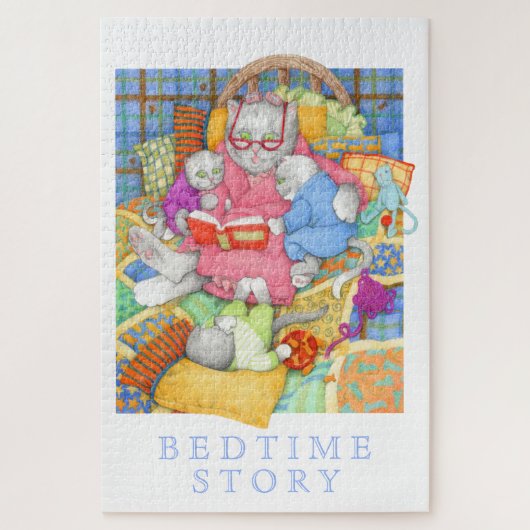 BEDTIJD VERHAAL 20x30 Puzzel (Verticaal)