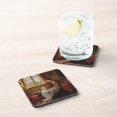 Bedtime, 1890 (olie op het paneel) bier onderzetter (Rechterzijde)