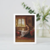 Bedtime, 1890 (olie op het paneel) briefkaart (Staand voorkant)