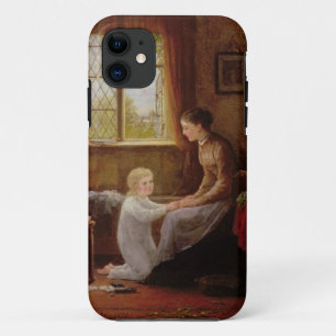 Bedtime, 1890 (olie op het paneel) Case-Mate iPhone case