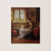 Bedtime, 1890 (olie op het paneel) legpuzzel (Verticaal)