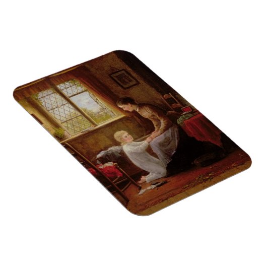 Bedtime, 1890 (olie op het paneel) magneet (Rechterzijde)