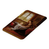 Bedtime, 1890 (olie op het paneel) magneet (Linkerzijde)