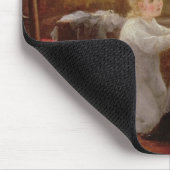 Bedtime, 1890 (olie op het paneel) muismat (Hoek)