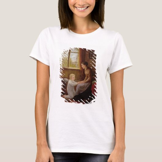 Bedtime, 1890 (olie op het paneel) t-shirt (Voorkant)