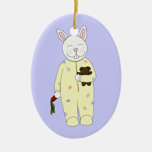 Bedtime Bunny Ornament (Voorkant)