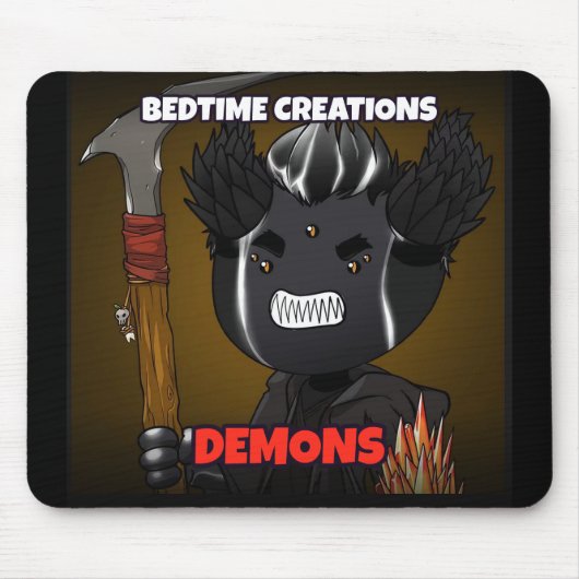Bedtime Creations Demons Muismat (Voorkant)