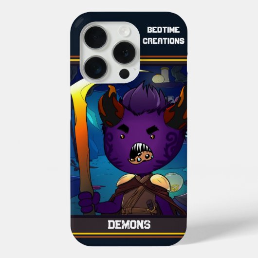 Bedtime Creations Demons Rule! Case-Mate iPhone Case (Achterkant)