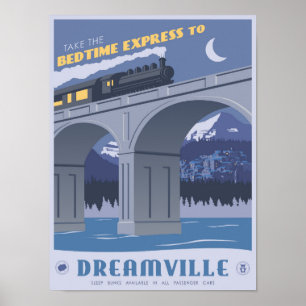 Bedtime Express to Dreamweaver Poster