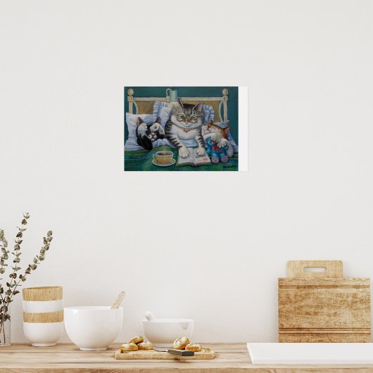 "Bedtime" Poster (Keuken)