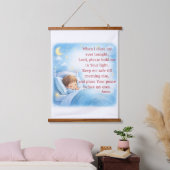 Bedtime Prayer for Kids Hangend Wandkleed (Slaapkamer)