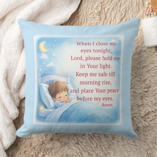 Bedtime Prayer for Kids Kussen (Deken)