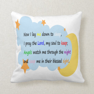 Bedtime Prayer Pillow (jongens) Kussen