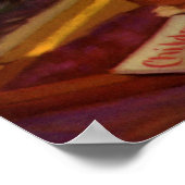 Bedtime Prayers, meisje met puppy,  religie Poster (Hoek)