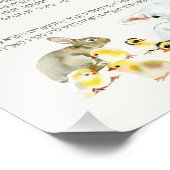 Bedtime Shema Israel voor joodse kinderen Foto Afdruk (Hoek)