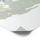 Bedtime Shema Israel voor kinderen met bergen Poster (Hoek)