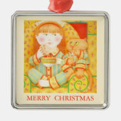 BEDTIME SNACK Premium Ornament + Tekst / Cream (Voorkant)