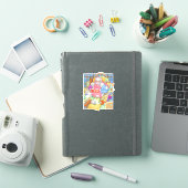BEDTIME STORY 4" Vinyl Sticker (iPad Cover)