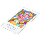 BEDTIME STORY 4x6 Flexibele Magneet - Wit (Linkerzijde)