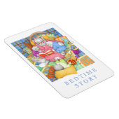BEDTIME STORY 4x6 Flexibele Magneet - Wit (Rechterzijde)