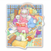 BEDTIME STORY 6" Vinyl Sticker (Voorkant)