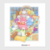 BEDTIME STORY 8" Vinyl Sticker (Vel)