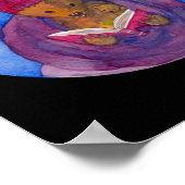 Bedtime Story Beren Sticker Poster (Hoek)