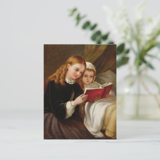 Bedtime Story Briefkaart (Staand voorkant)