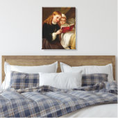 Bedtime Story Canvas Afdruk (Insitu (Slaapkamer))