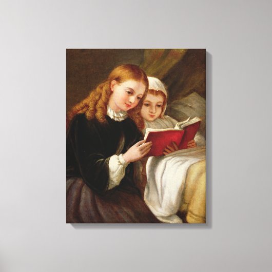 Bedtime Story Canvas Afdruk (Voorkant)