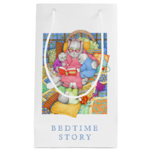 BEDTIME STORY Kleine Cadeauzak - Wit Klein Cadeauzakje