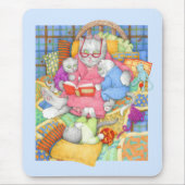 BEDTIME STORY Mousepad - Blauw Muismat (Voorkant)