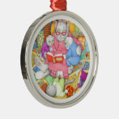 BEDTIME STORY Premium Rond Ornament (Rechts)