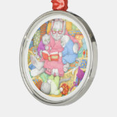 BEDTIME STORY Premium Rond Ornament (Links)