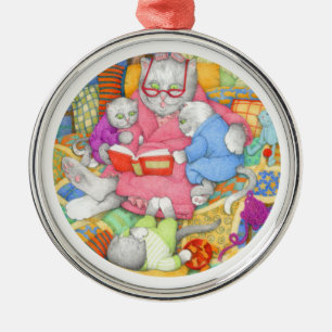 BEDTIME STORY Premium Rond Ornament