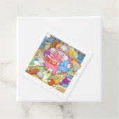BEDTIME STORY Square Cadeau Labels - Wit (In situ)