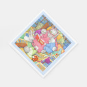 BEDTIME STORY Standaard Lunch Papieren Servetten - (Hoek)