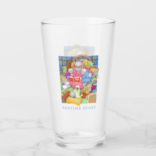 BEDTIME STORY Tall Drink Glass Glas (Voorkant)