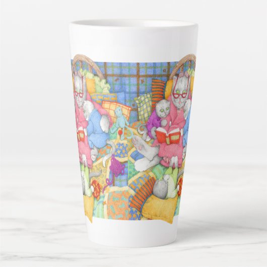 BEDTIME STORY Tall Tapered Mok (Voorkant)