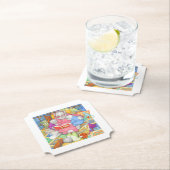BEDTIME STORY Ticket Paper Onderzetters - Wit (Insitu)