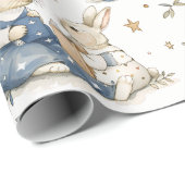 Bedtime verhaal konijn inpakken papier (Rol Hoek)