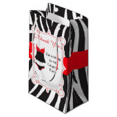 Bedwanten Feest Dank Je Klein Cadeauzakje (Voorkant Gekanteld)