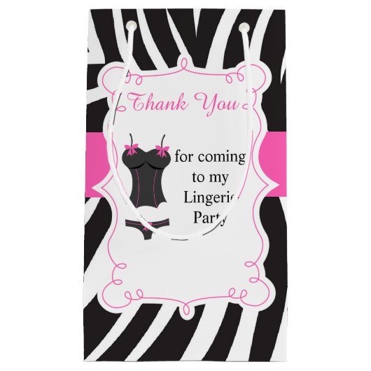 Bedwantenfeest Bedankt Klein Cadeauzakje (Voorkant)