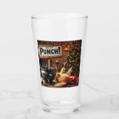 bedwelmd kipglas glas (Voorkant)