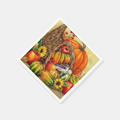 bedwelmingsregeling voor Thanksgiving Servet (Hoek)