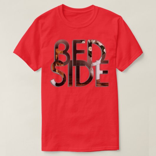 BEDZIJDE T-SHIRT (Design voorkant)